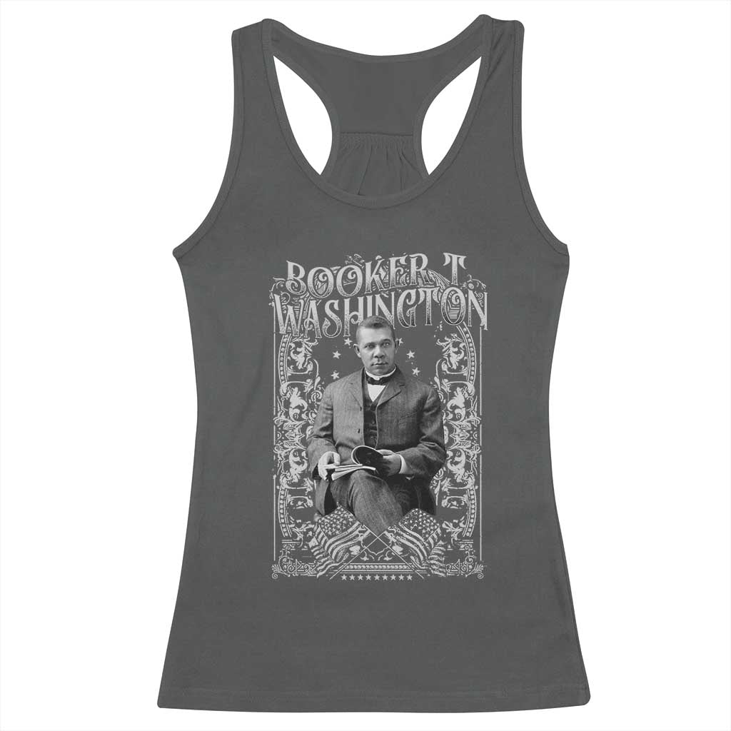 Booker Taliaferro Washington Racerback Tank Top African American Educator Black History