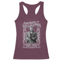Booker Taliaferro Washington Racerback Tank Top African American Educator Black History
