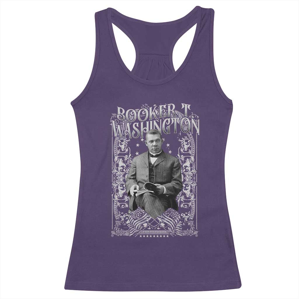 Booker Taliaferro Washington Racerback Tank Top African American Educator Black History