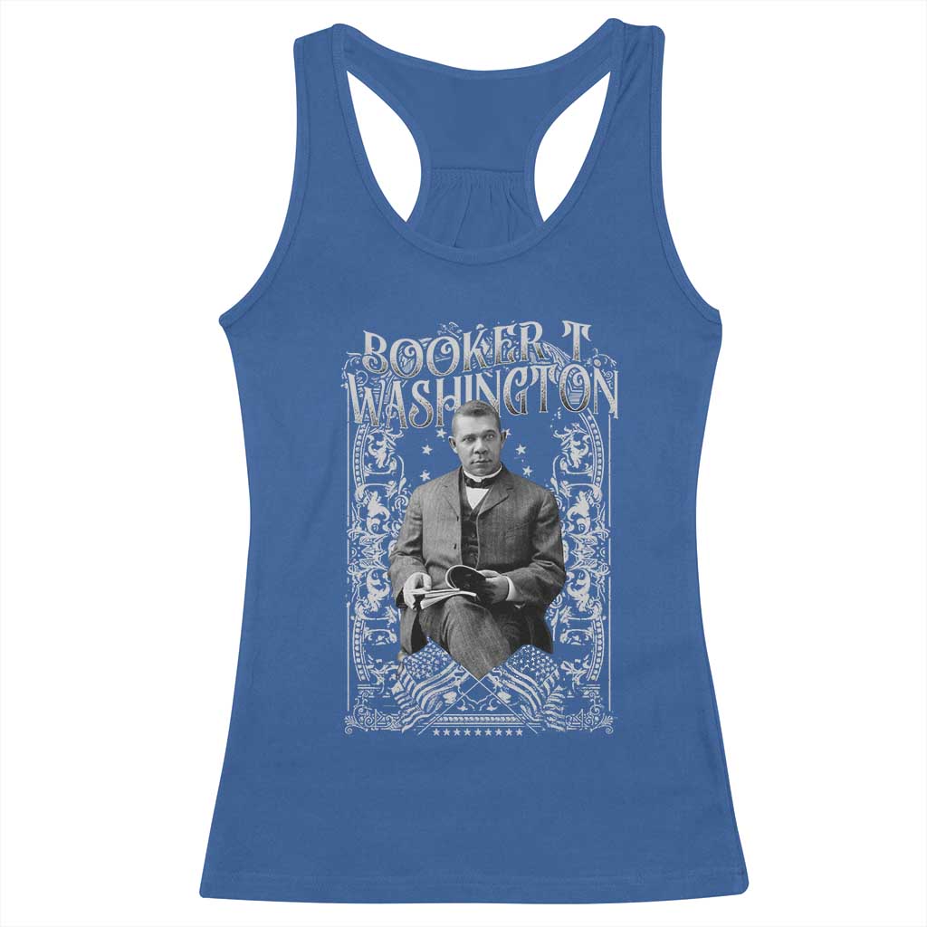 Booker Taliaferro Washington Racerback Tank Top African American Educator Black History