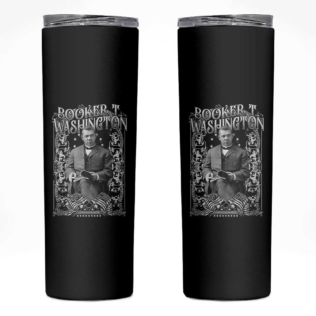 Booker Taliaferro Washington Skinny Tumbler African American Educator Black History