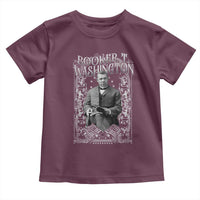 Booker Taliaferro Washington Toddler T Shirt African American Educator Black History
