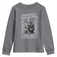 Booker Taliaferro Washington Youth Sweatshirt African American Educator Black History