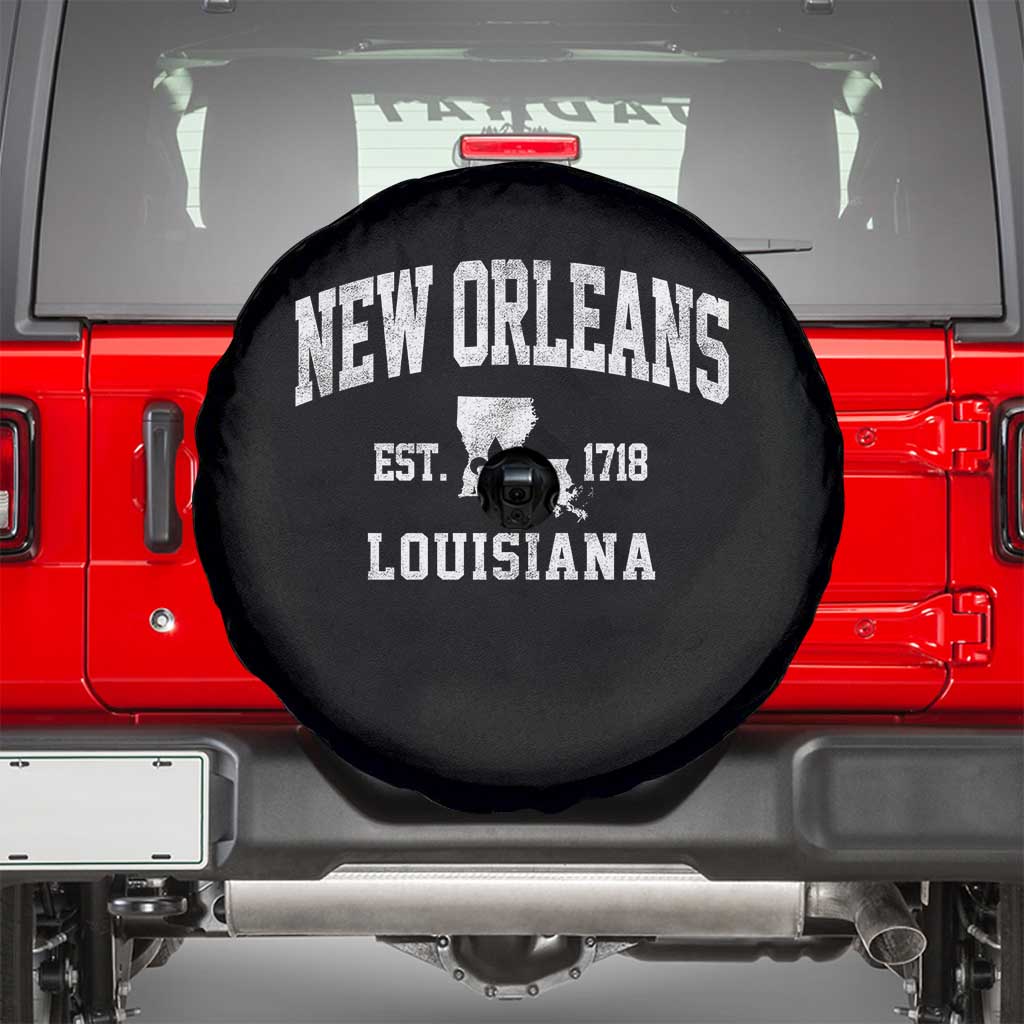 New Orleans Louisiana LA Est 1718 Spare Tire Cover
