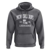 New Orleans Louisiana LA Est 1718 Hoodie