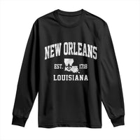 New Orleans Louisiana LA Est 1718 Long Sleeve Shirt