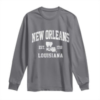 New Orleans Louisiana LA Est 1718 Long Sleeve Shirt