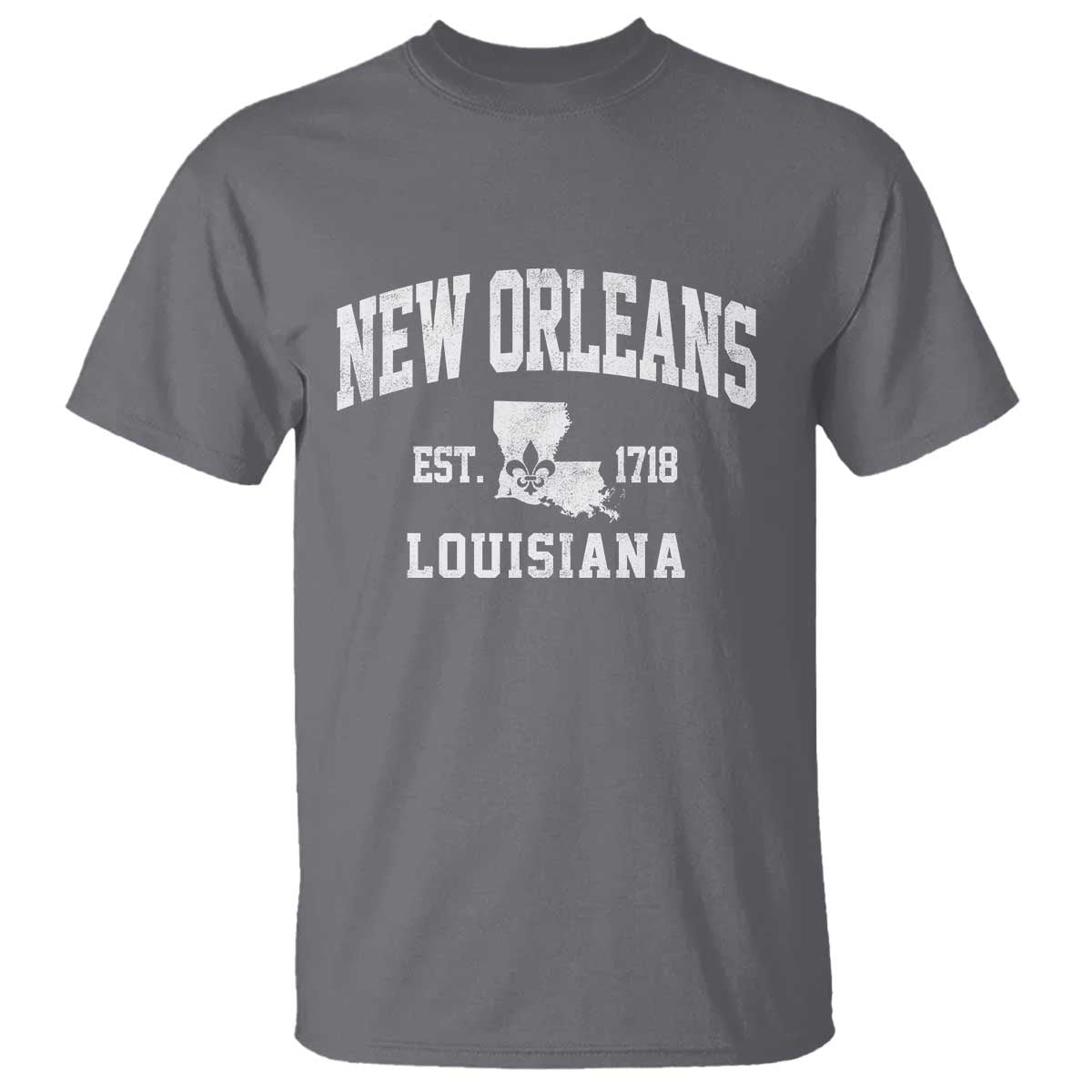 New Orleans Louisiana LA Est 1718 T Shirt