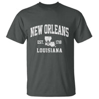 New Orleans Louisiana LA Est 1718 T Shirt