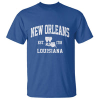 New Orleans Louisiana LA Est 1718 T Shirt