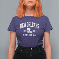 New Orleans Louisiana LA Est 1718 T Shirt For Women