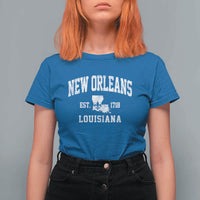 New Orleans Louisiana LA Est 1718 T Shirt For Women