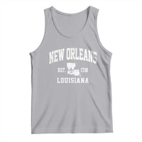 New Orleans Louisiana LA Est 1718 Tank Top