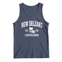 New Orleans Louisiana LA Est 1718 Tank Top