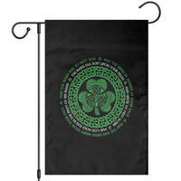 Irish Blessing May The Road Rise To Meet You Garden Flag Celtic Knot Shamrock