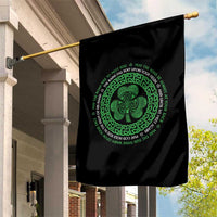 Irish Blessing May The Road Rise To Meet You Garden Flag Celtic Knot Shamrock