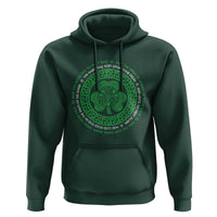 Irish Blessing May The Road Rise To Meet You Hoodie Celtic Knot Shamrock