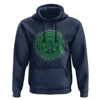 Irish Blessing May The Road Rise To Meet You Hoodie Celtic Knot Shamrock