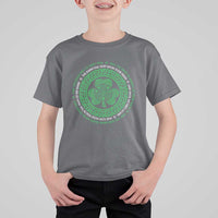 Irish Blessing May The Road Rise To Meet You T Shirt For Kid Celtic Knot Shamrock
