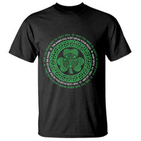 Irish Blessing May The Road Rise To Meet You T Shirt Celtic Knot Shamrock