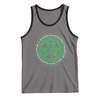 Irish Blessing May The Road Rise To Meet You Tank Top Celtic Knot Shamrock