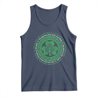 Irish Blessing May The Road Rise To Meet You Tank Top Celtic Knot Shamrock