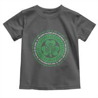 Irish Blessing May The Road Rise To Meet You Toddler T Shirt Celtic Knot Shamrock