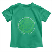 Irish Blessing May The Road Rise To Meet You Toddler T Shirt Celtic Knot Shamrock