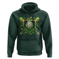 St Patricks Day Baseball Ice Cream Drip Home Plate Hoodie