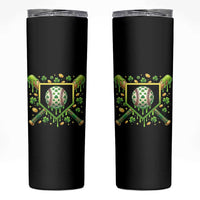 St Patricks Day Baseball Ice Cream Drip Home Plate Skinny Tumbler