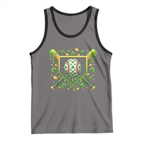 St Patricks Day Baseball Ice Cream Drip Home Plate Tank Top