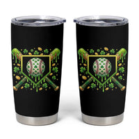 St Patricks Day Baseball Ice Cream Drip Home Plate Tumbler Cup