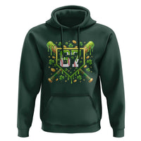 Funny St Patricks Day 67 Six Seven Baseball Ice Cream Drip Hoodie