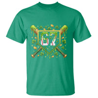 Funny St Patricks Day 67 Six Seven Baseball Ice Cream Drip T Shirt