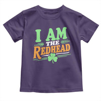 Funny St Patrick's Day I Am The Redhead Toddler T Shirt Shamrock