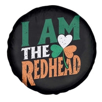 Funny Irish St Patrick's Day I Am The Redhead Spare Tire Cover Ireland Flag Shamrock