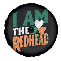 Funny Irish St Patrick's Day I Am The Redhead Spare Tire Cover Ireland Flag Shamrock