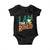 Funny Irish St Patrick's Day I Am The Redhead Baby Onesie Ireland Flag Shamrock
