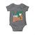 Funny Irish St Patrick's Day I Am The Redhead Baby Onesie Ireland Flag Shamrock