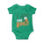 Funny Irish St Patrick's Day I Am The Redhead Baby Onesie Ireland Flag Shamrock