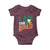 Funny Irish St Patrick's Day I Am The Redhead Baby Onesie Ireland Flag Shamrock
