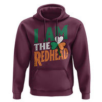 Funny Irish St Patrick's Day I Am The Redhead Hoodie Ireland Flag Shamrock