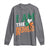 Funny Irish St Patrick's Day I Am The Redhead Long Sleeve Shirt Ireland Flag Shamrock
