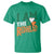 Funny Irish St Patrick's Day I Am The Redhead T Shirt Ireland Flag Shamrock