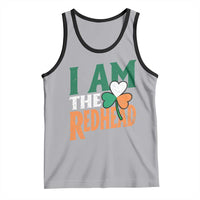Funny Irish St Patrick's Day I Am The Redhead Tank Top Ireland Flag Shamrock