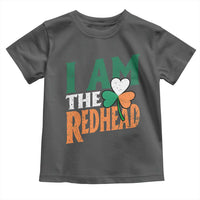 Funny Irish St Patrick's Day I Am The Redhead Toddler T Shirt Ireland Flag Shamrock