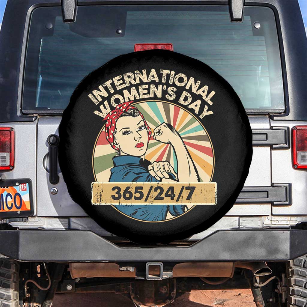 International Women's Day IWD 8 March 2025 Spare Tire Cover