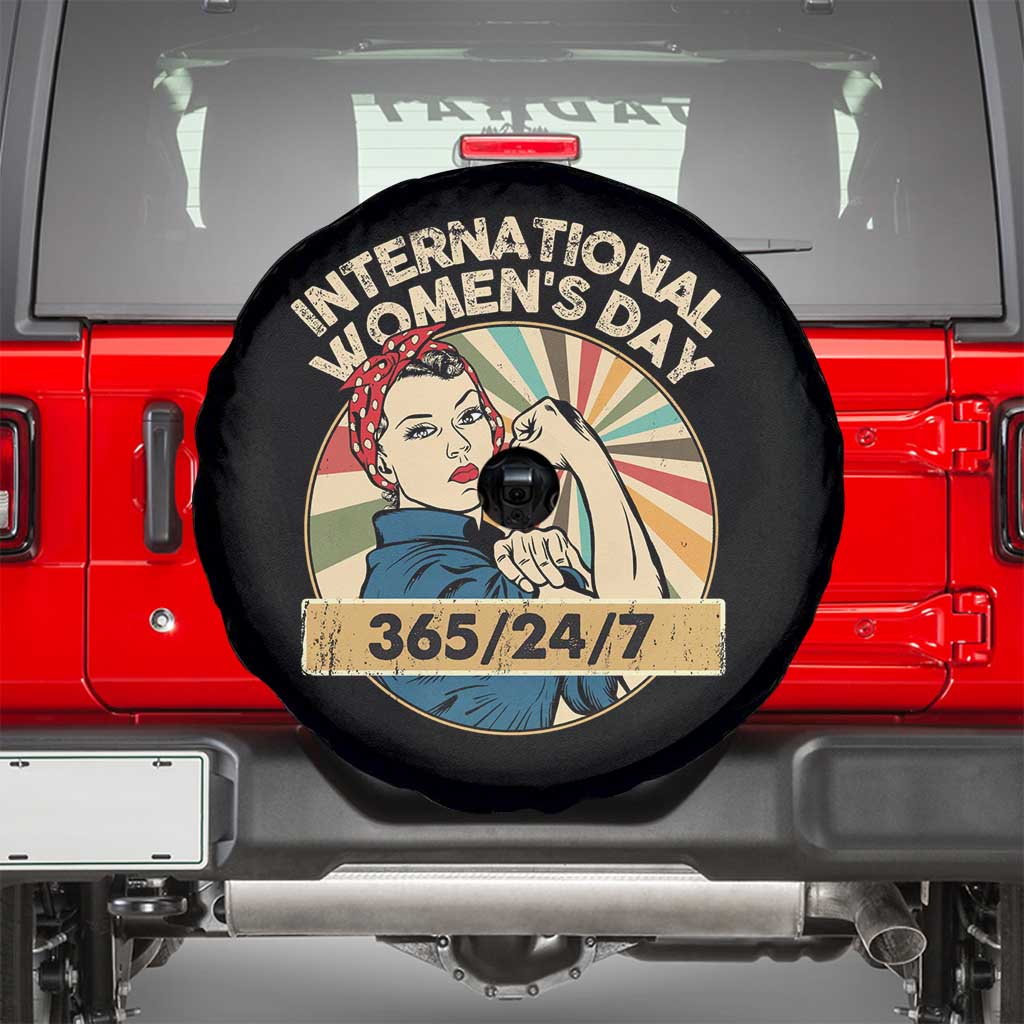 International Women's Day IWD 8 March 2025 Spare Tire Cover