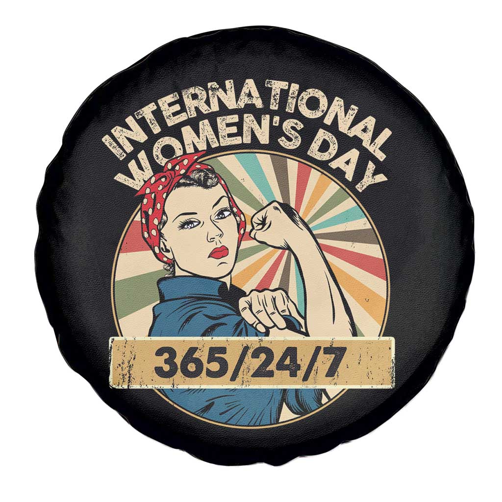 International Women's Day IWD 8 March 2025 Spare Tire Cover