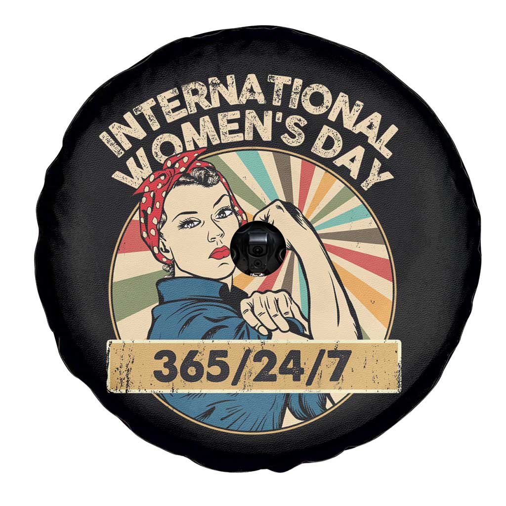 International Women's Day IWD 8 March 2025 Spare Tire Cover